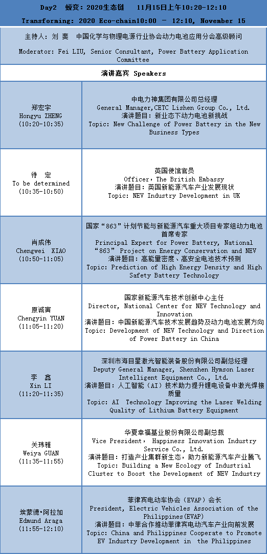 CBIS2019大會議程及部分參會企業名單公布 CBIS2019大會議程及部分參會企業名單公布