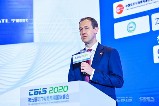 英國駐廣州總領(lǐng)事館柯牧申：英國動力電池需求70-100GWh