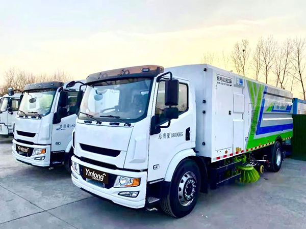 潔凈新天地 銀隆市政車進駐臨沂 潔凈新天地 銀隆市政車進駐臨沂
