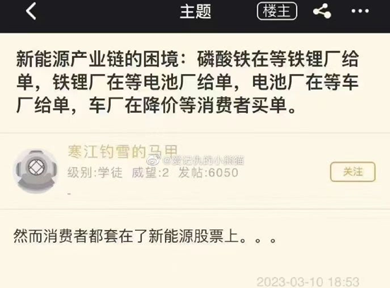 碳酸鋰，從懸崖跌落