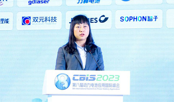 瑞浦蘭鈞能源股份有限公司副總裁侯敏:構(gòu)建電池全球產(chǎn)業(yè)鏈,賦能低碳未來 瑞浦蘭鈞能源股份有限公司副總裁侯敏:構(gòu)建電池全球產(chǎn)業(yè)鏈,賦能低碳未來