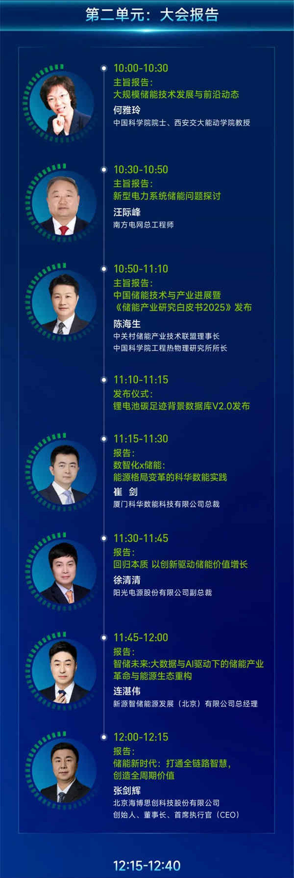 匯聚儲能最強(qiáng)力量！ESIE 2025開幕式日程和嘉賓陣容重磅發(fā)布